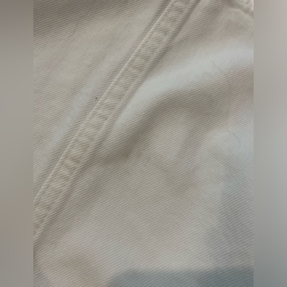 ❗️NWT Hudson High Rise Wide Leg Cargo Pants White Size 26 - Picture 6 of 8